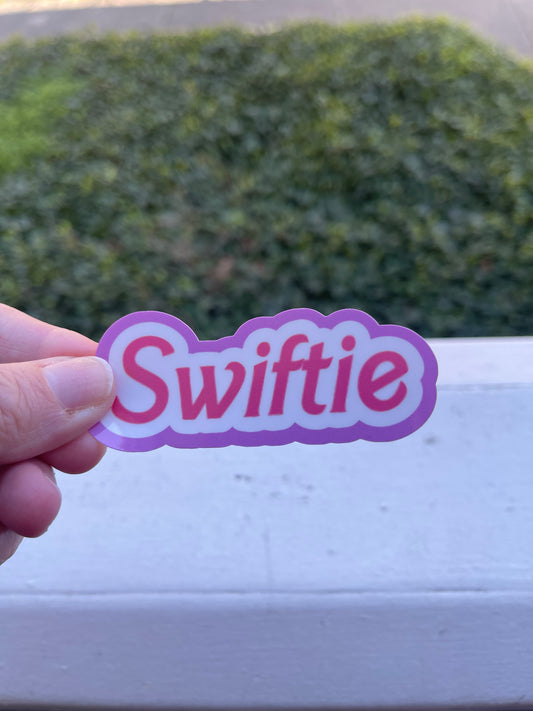Taylor Swift “Swiftie” Iridescent Sticker
