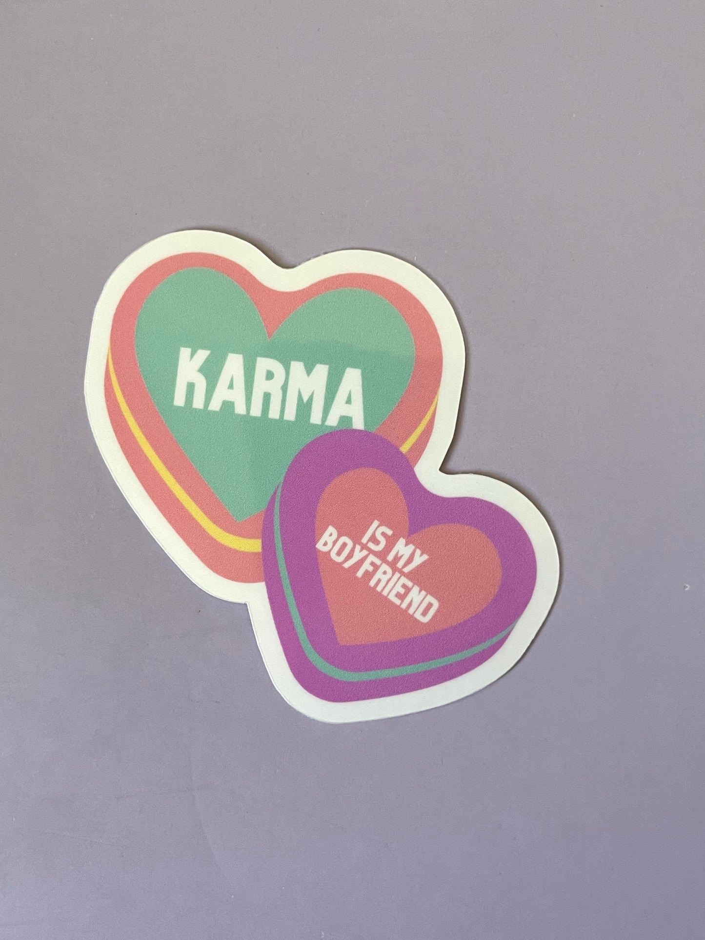 Taylor Swift Karma Sticker