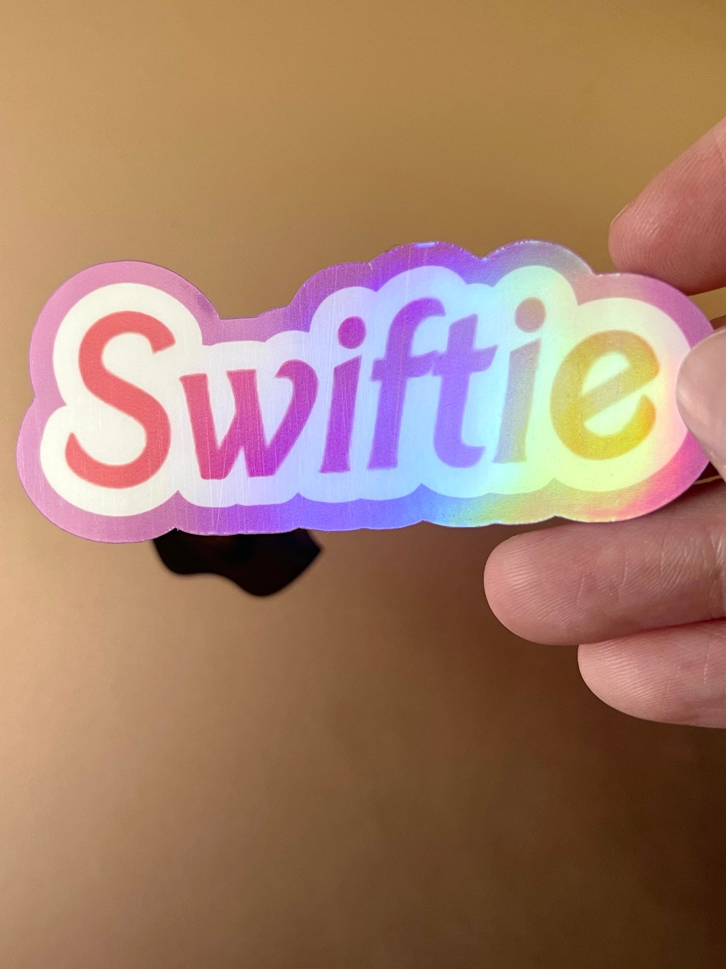Taylor Swift “Swiftie” Iridescent Sticker